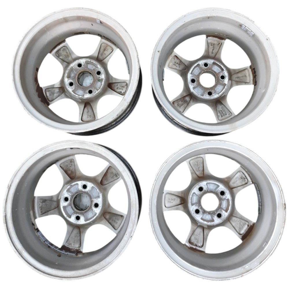 Jogo roda aro 14 4×100 honda fit civic g6 g7 city detalhes 10
