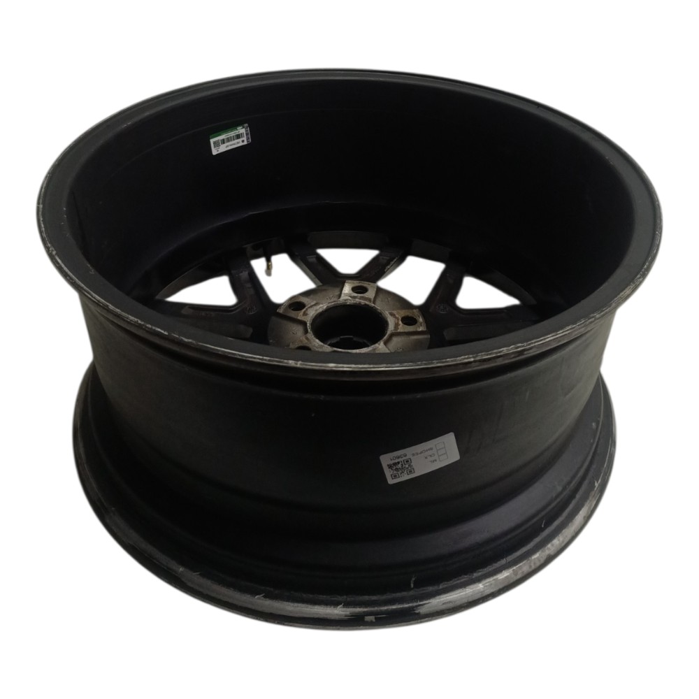 Roda Aro 19 5×112 Mercedes c230 2004 Reformar Preto 3