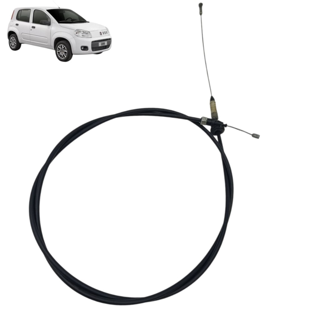 Cabo aço abertura capô fiat uno Vivace 2012 2013 2014 2015