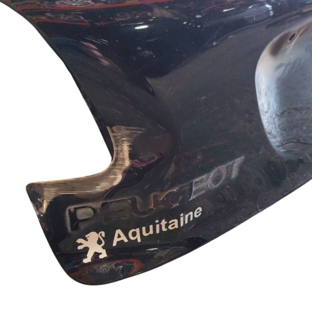 Tampa Traseira Peugeot 206 207 2006 2007 2008 2009 2010 2011 Preto 2