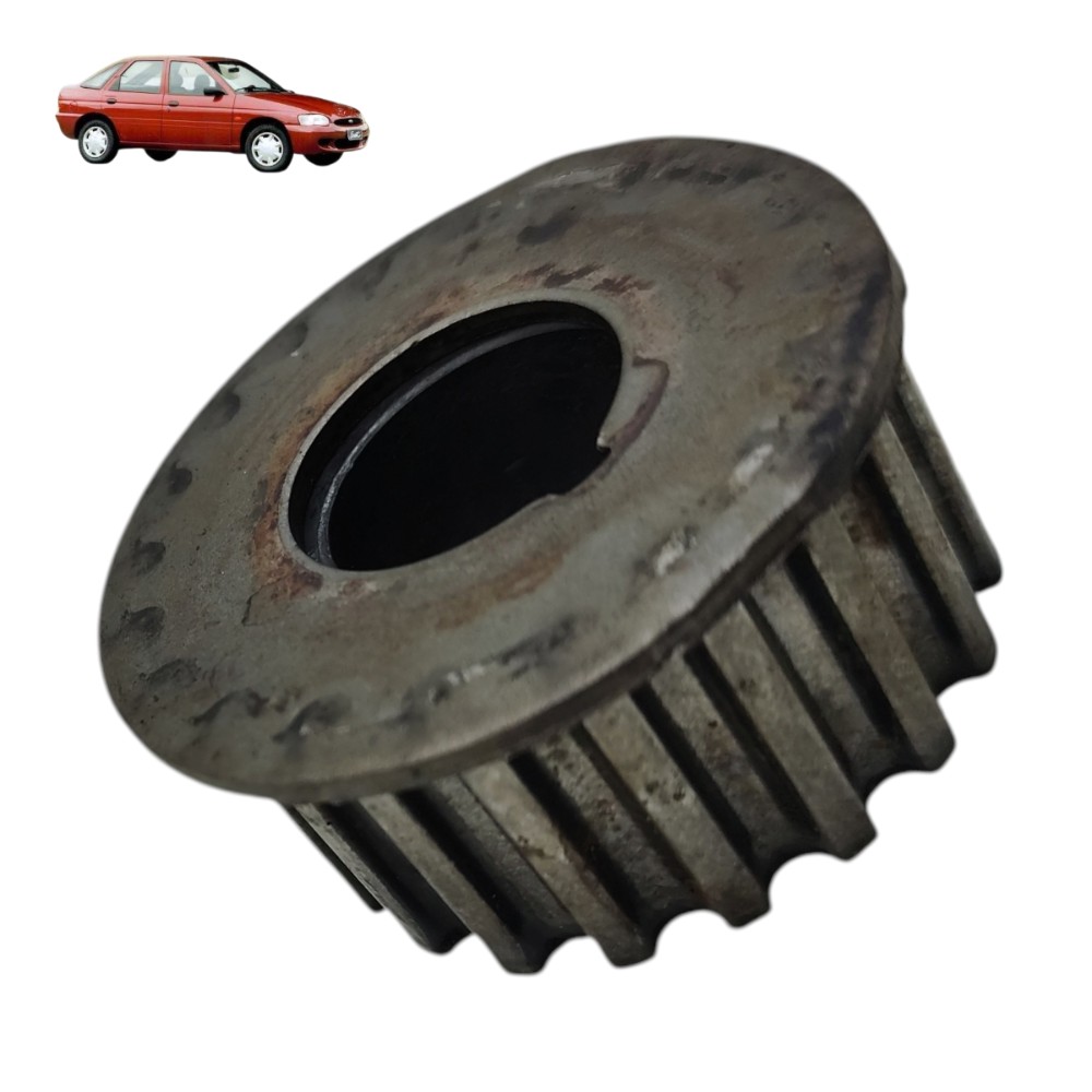 Engrenagem virabrequim com flange ford escort zetec 1998 1
