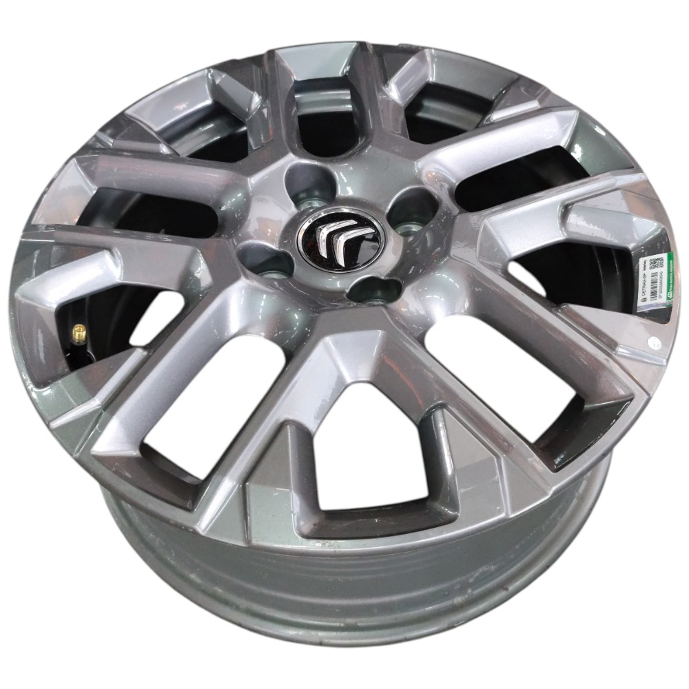 Jogo Roda Liga Aro 16 4×108 Citroen Basalt Cactus C3 2025 Cinza-escuro 6