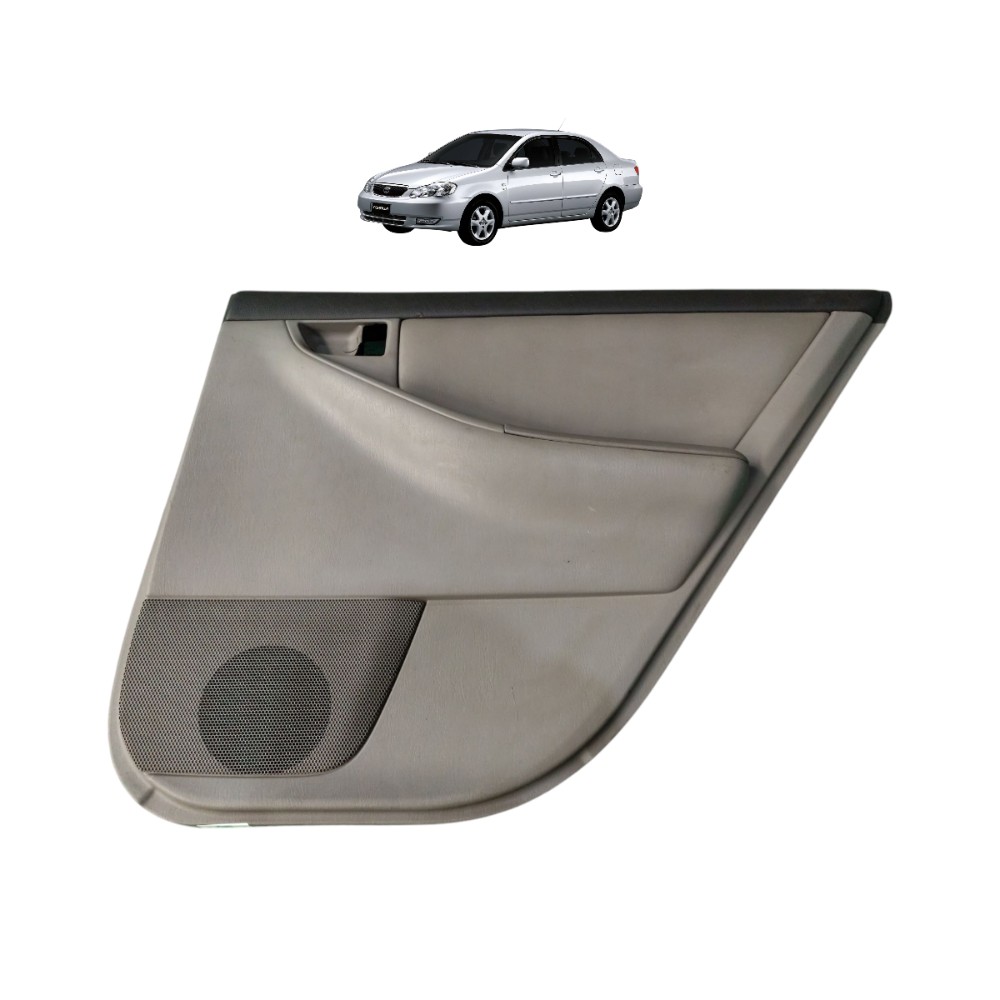Forro Porta Traseira Direita Toyota Corolla 2003 Cor Cinza 1