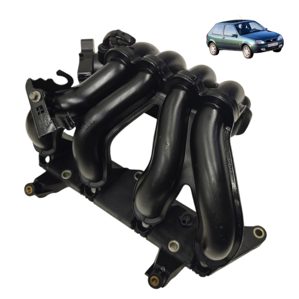 Coletor admissão Ford Fiesta Ka 1.0 8v Zetec 1999 2000 2001 1