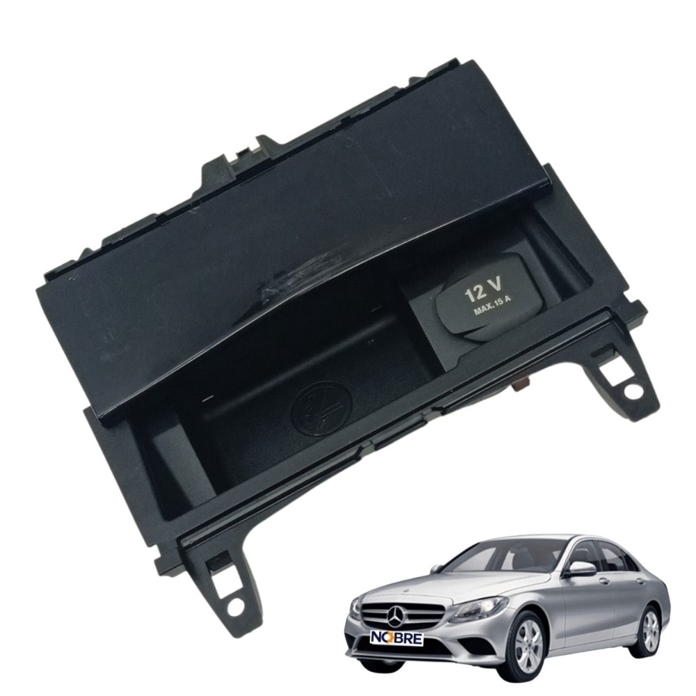 Porta objeto cinzeiro console Mercedes C180 2008 2009 2014