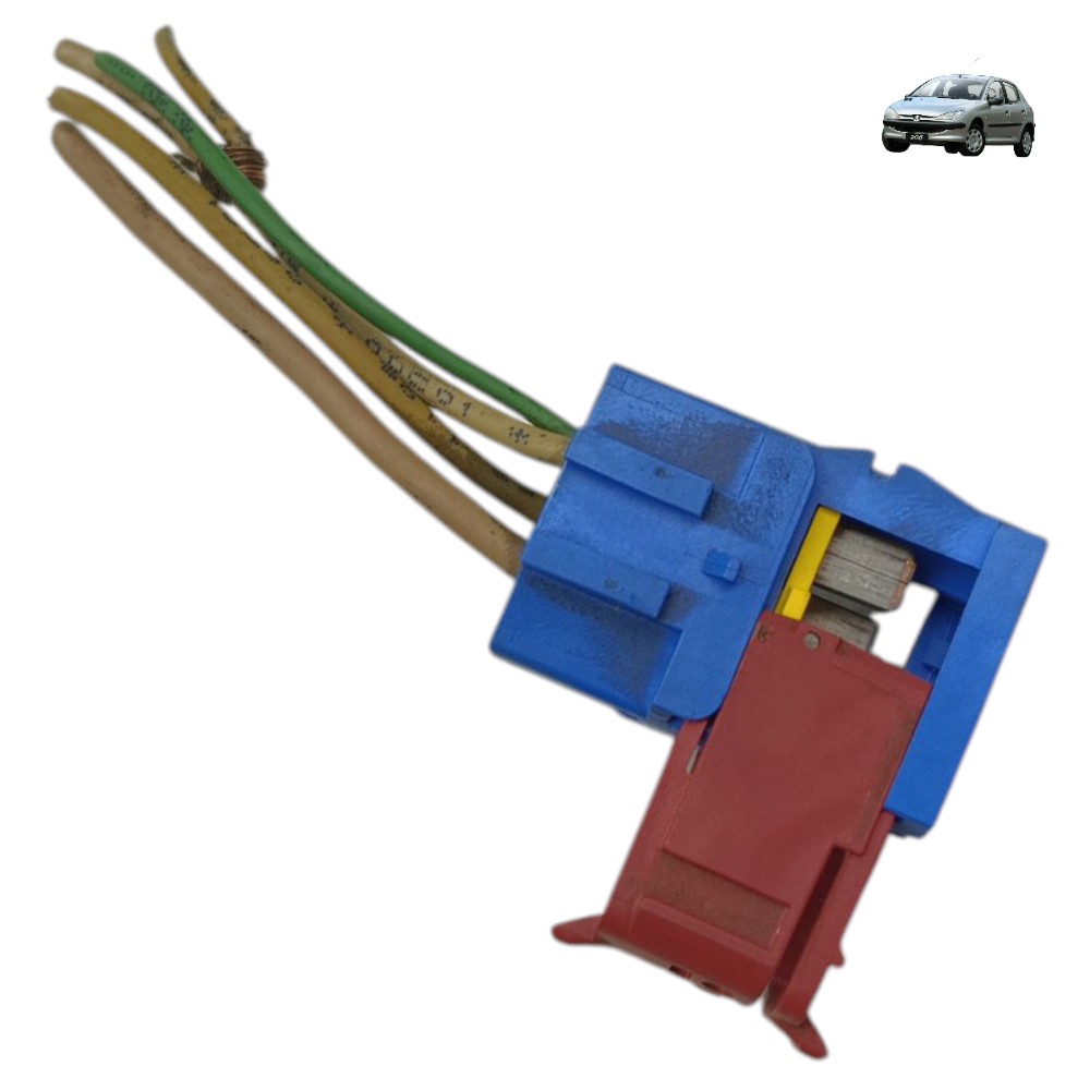 Plug Conector Comutador Ignição Peugeot 206 207 1.4 Flex 08 1