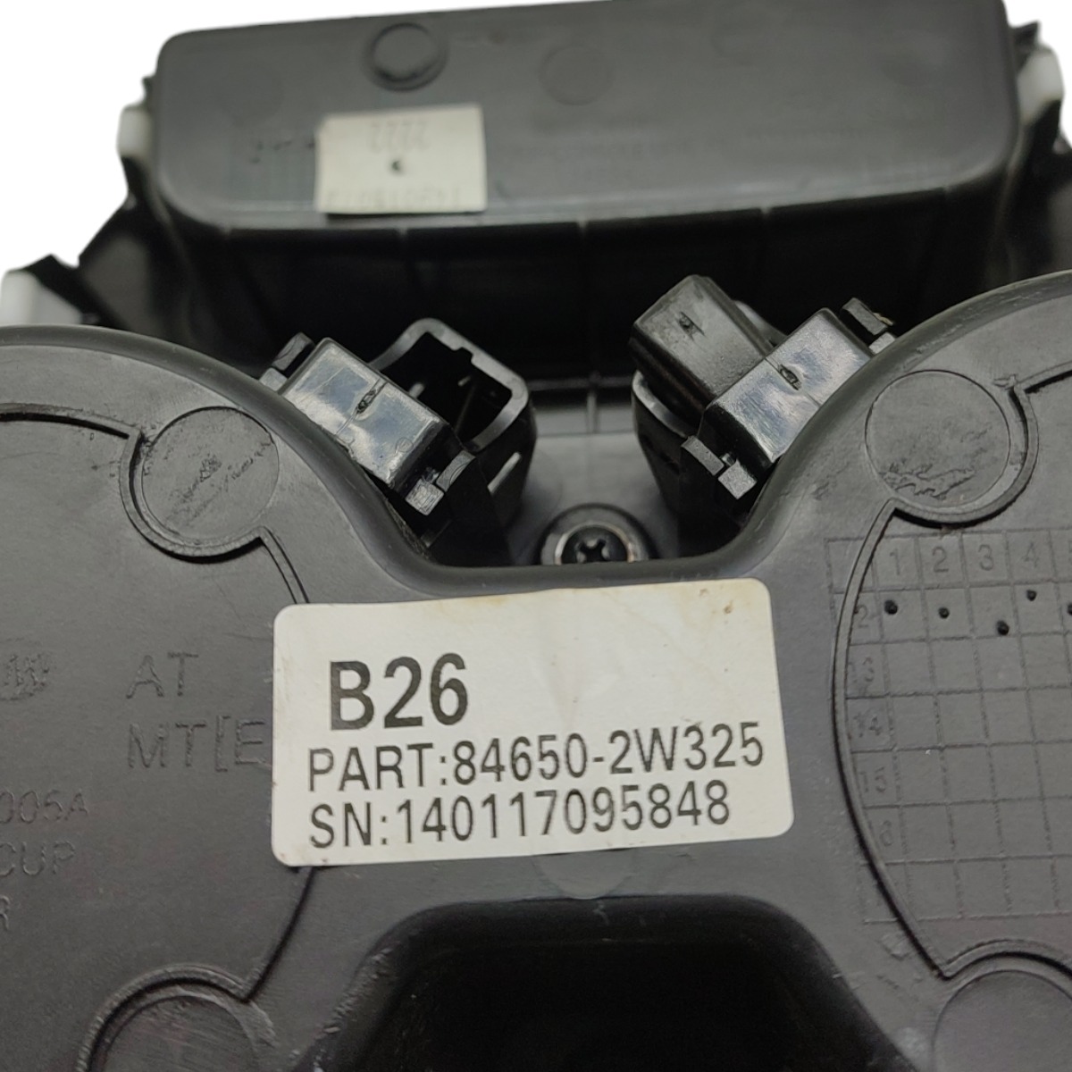 Porta Copo Moldura Alavanca Console Hyundai Santa Fé 2015 Preto 4