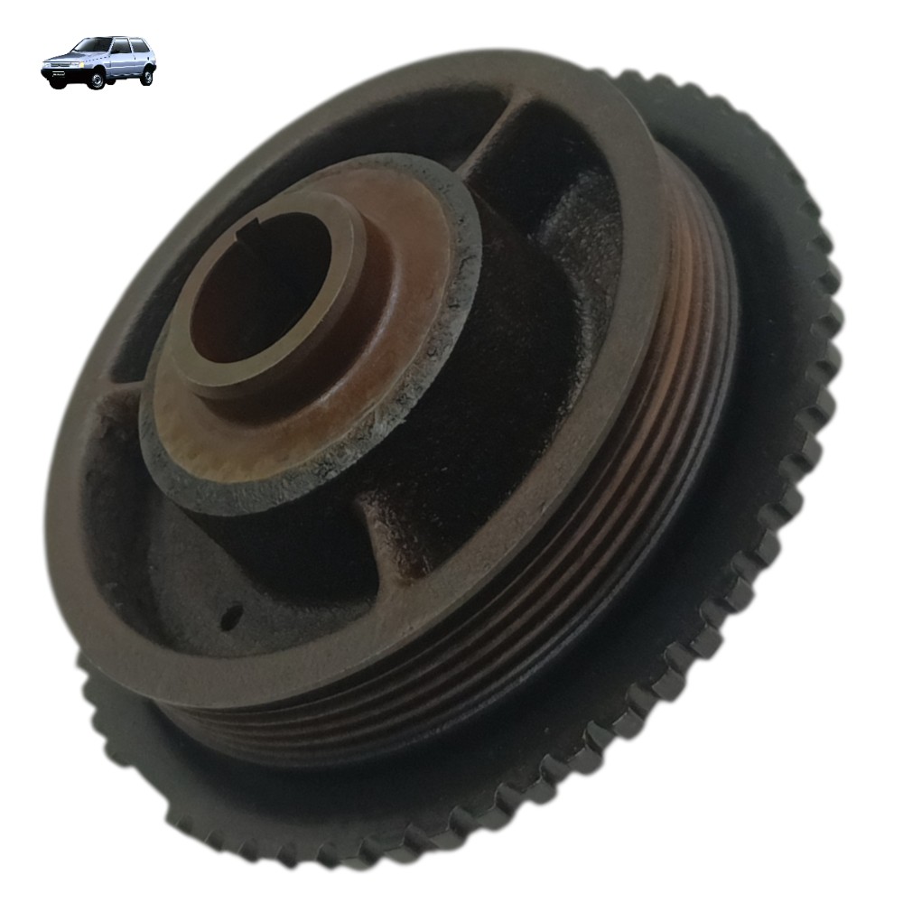 Polia virabrequim Fiat Uno Palio 1.0 fiasa 1995 1996 1997 98 1