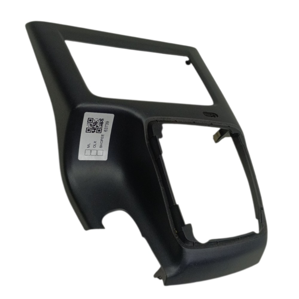 Moldura Porta Objeto Console Honda Civic 2007 2008 2009 Preto Moldado 3