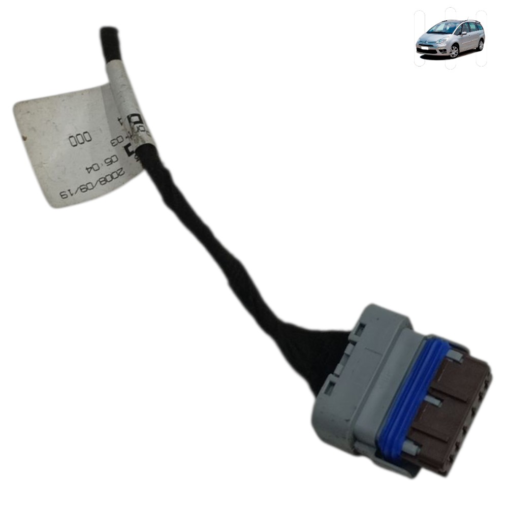 Plug conector fechadura dianteira direita Grand C4 2008 2009 1