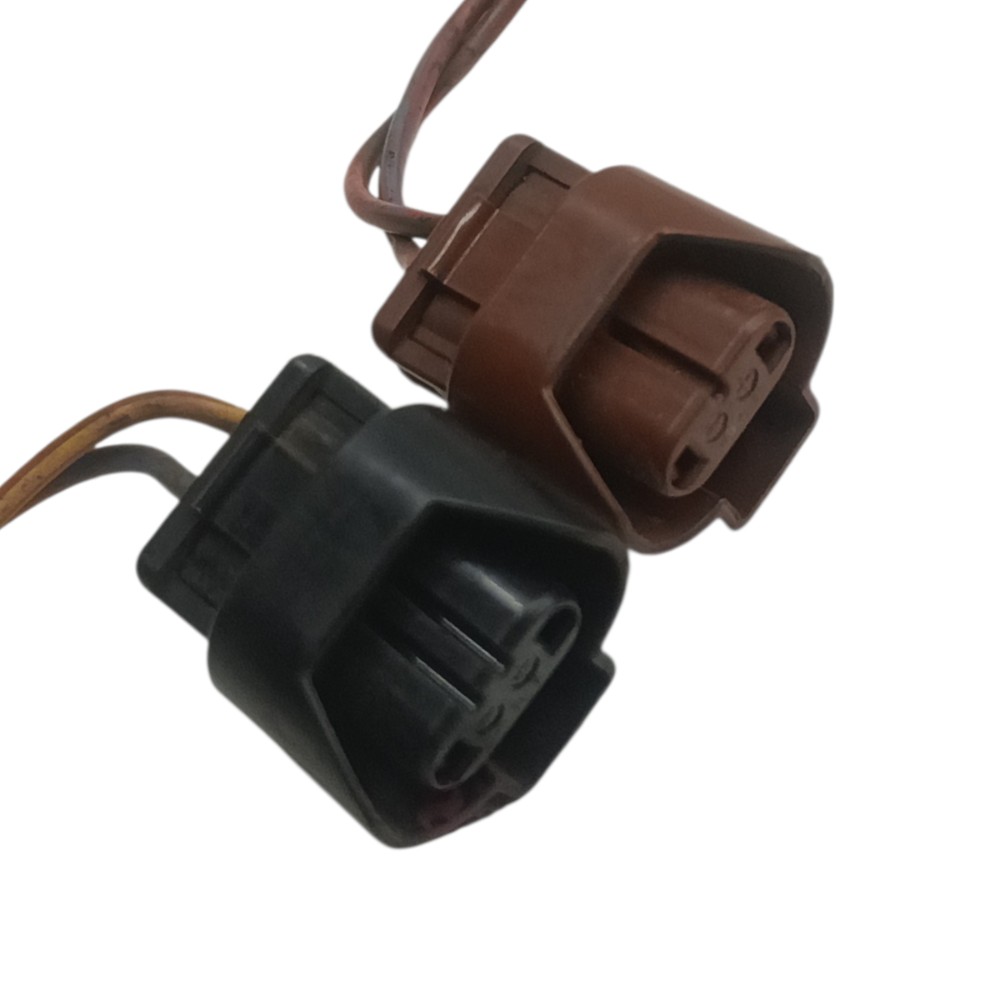 Par Plug Conector Lâmpada Farol Toyota Corolla 2003 2004 2