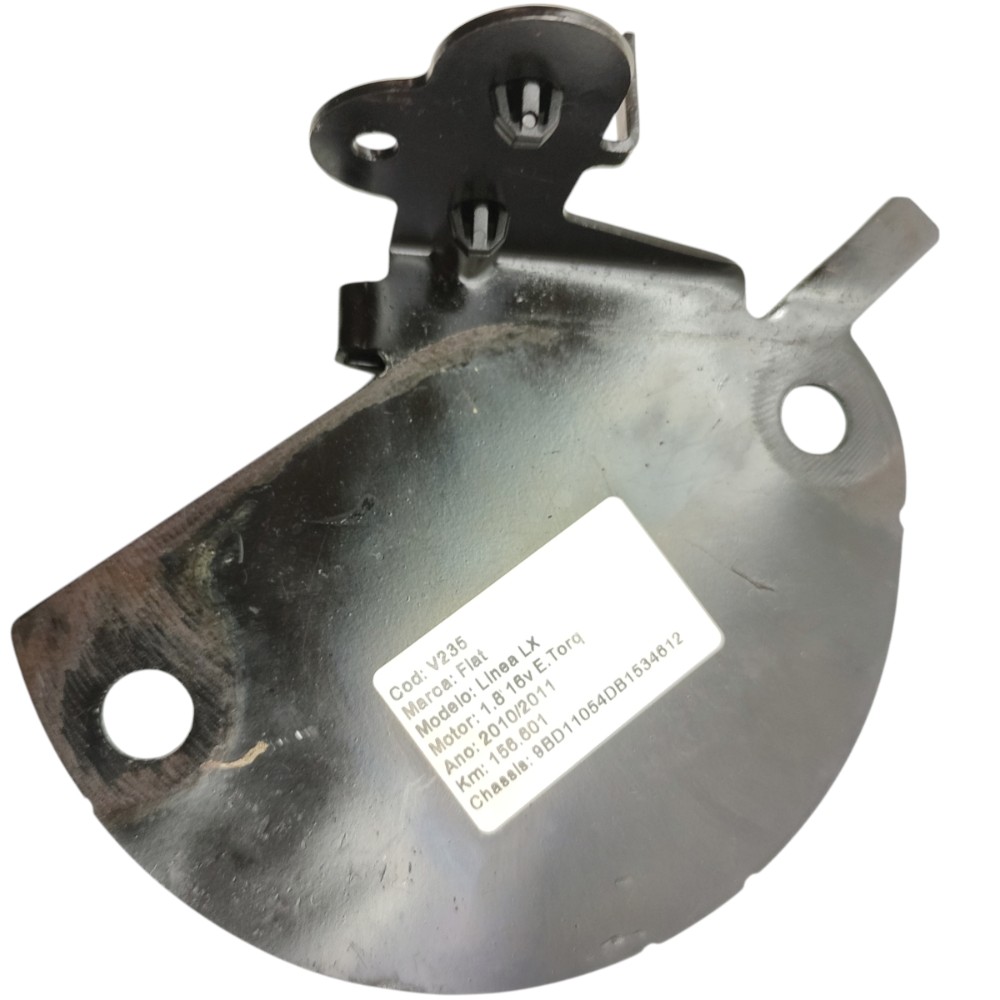 Defletor Protetor Caixa Câmbio Fiat Linea 1.8 2010 2011 2012 3