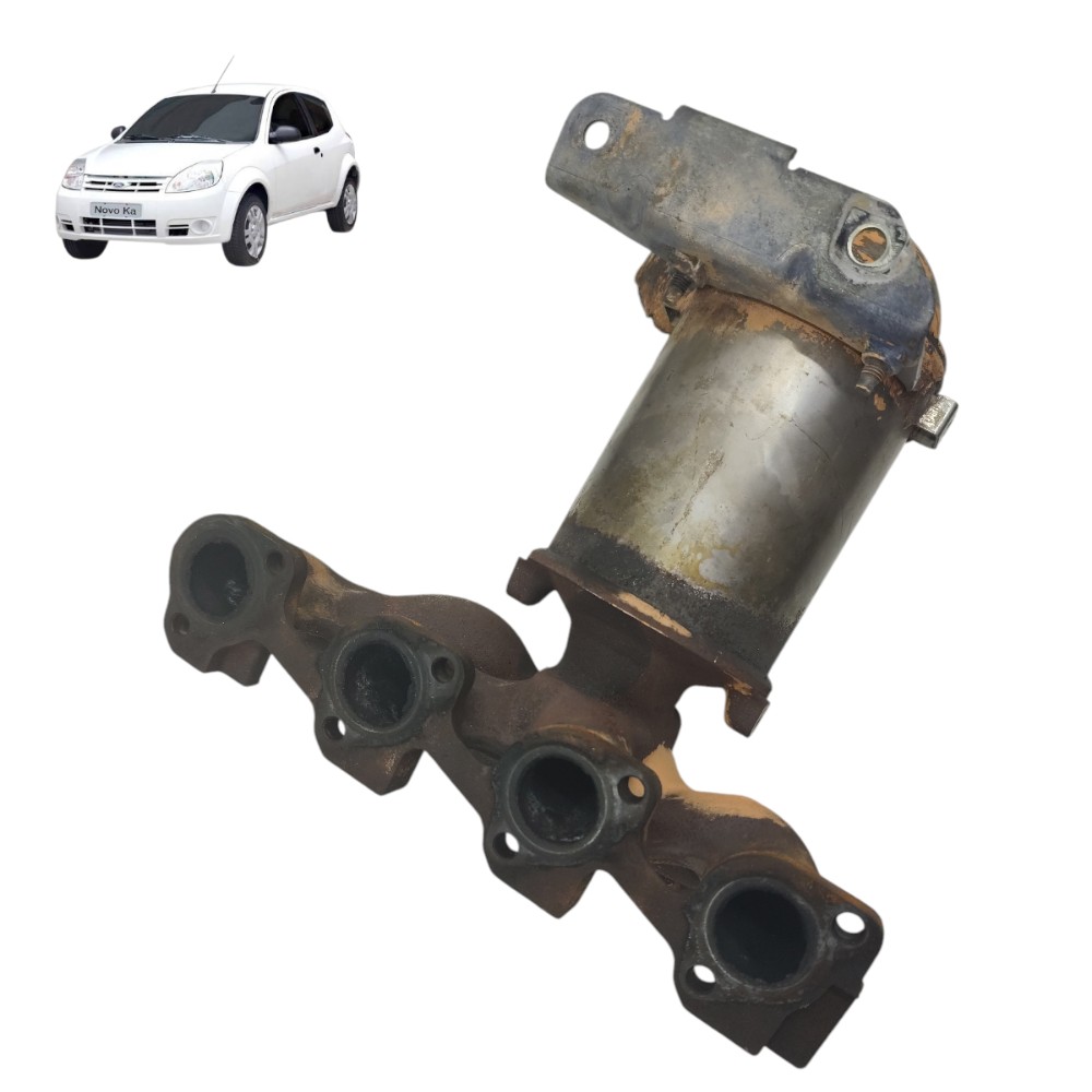 Catalisador Ford Ka 1.0 flex Zetec Rocam 2008 2009 2010 2011 1
