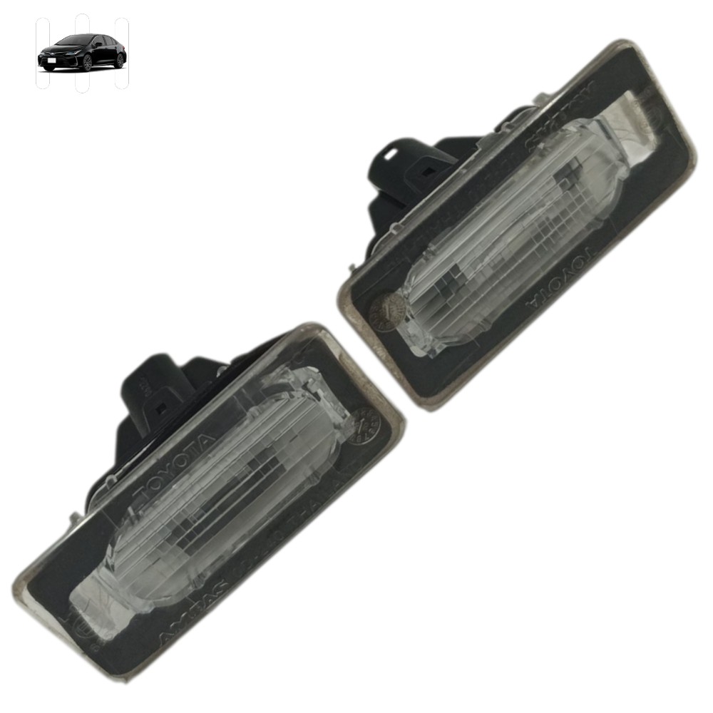 Par Luz Placa Toyota Corolla 2021 2022 2023 2024 2025 1