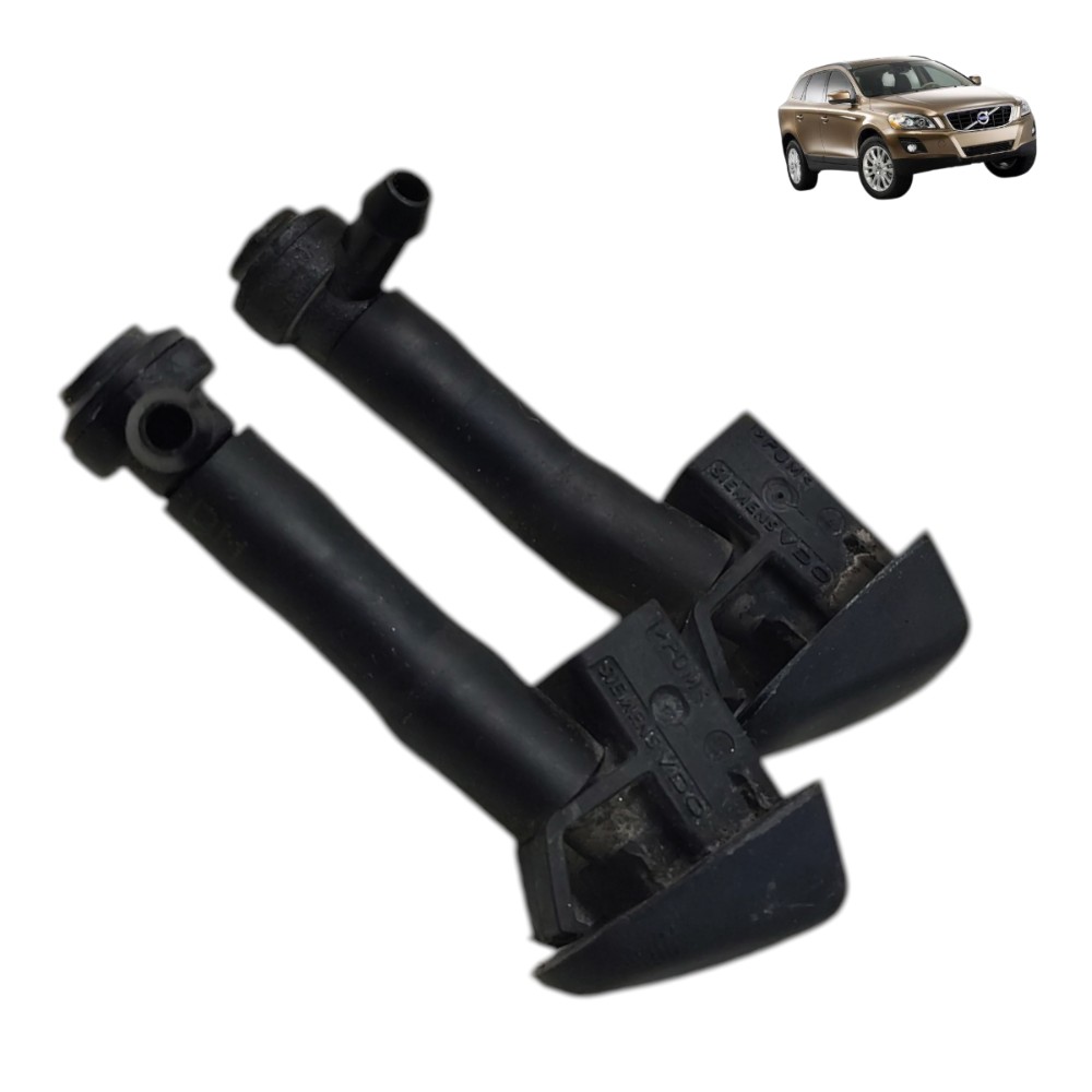 Par brucutu esguicho parabrisa Volvo XC60 2009 2010 2011 12 1