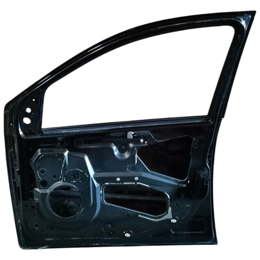 Porta Dianteira Direita Ford Fiesta 2003 2004 2005 2006 2007 Dianteira Preto 4