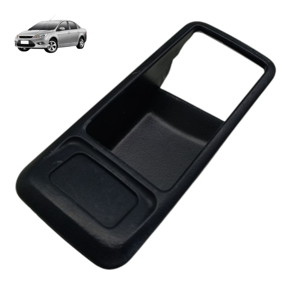 Moldura Maçaneta Interna Dianteira Esquerda Ford Focus 2012 Preto 1