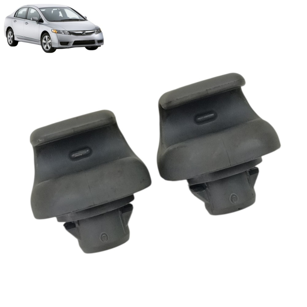 Par suporte fixação quebra sol honda civic g8 2007 2008 2009