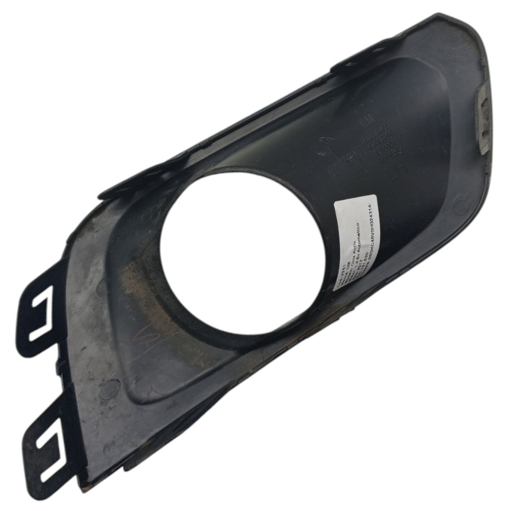 Moldura Farol Milha Lado Esquerdo Gm Onix 2017 2018 2019 Preto Esquerdo 3