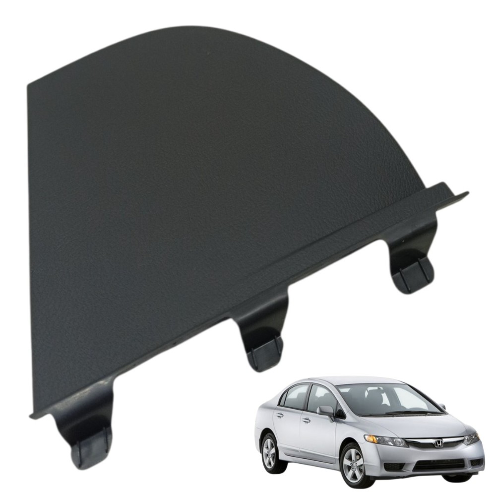 Acabamento Direito Painel Honda Civic G8 2007 2008 2009 Preto Moldado