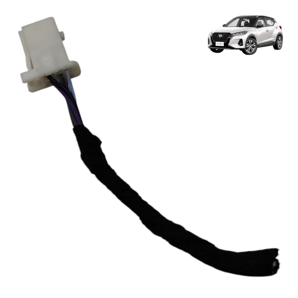 Plug conector motor vidro traseiro Nissan kicks 2020 2021 22 1