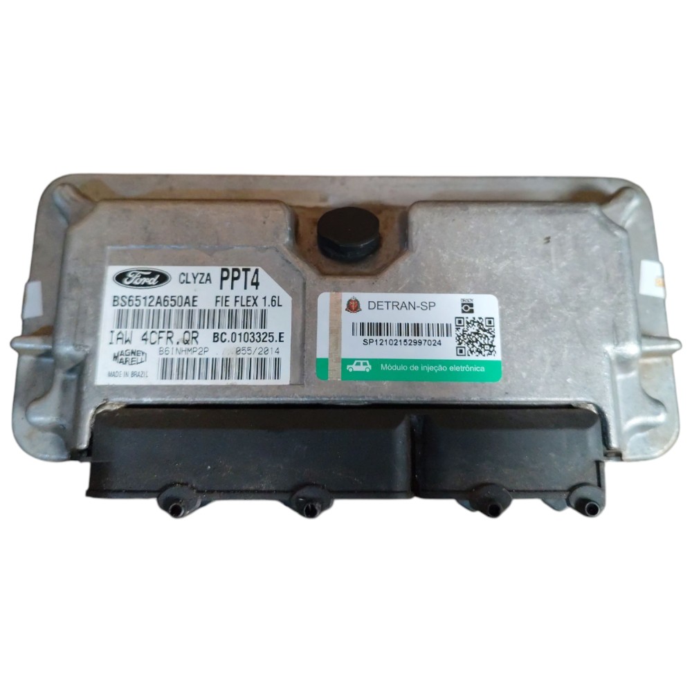 Kit Code Módulo Injeção Ford Fiesta Se 1.6 Zetec Rocam 2014 3