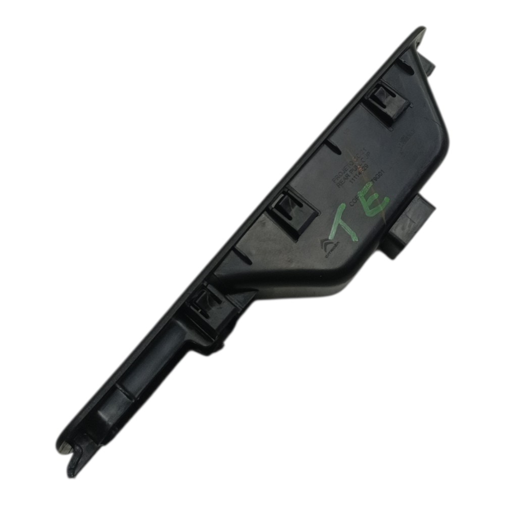Puxador Porta Traseira Esquerda Citroën Basalt 2025 2024 Preto Traseira 3