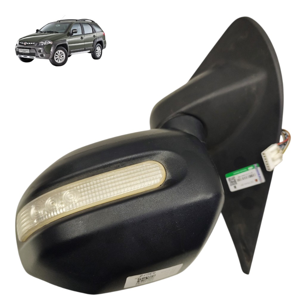 Retrovisor esquerdo elétrico seta Fiat Palio Adventure 2009