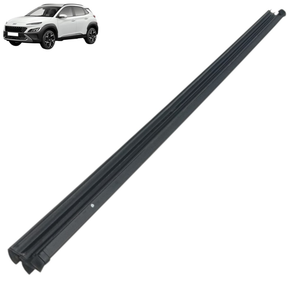 Pestana Interna Traseira Esquerda Hyundai Kona 2023 2024 Preto