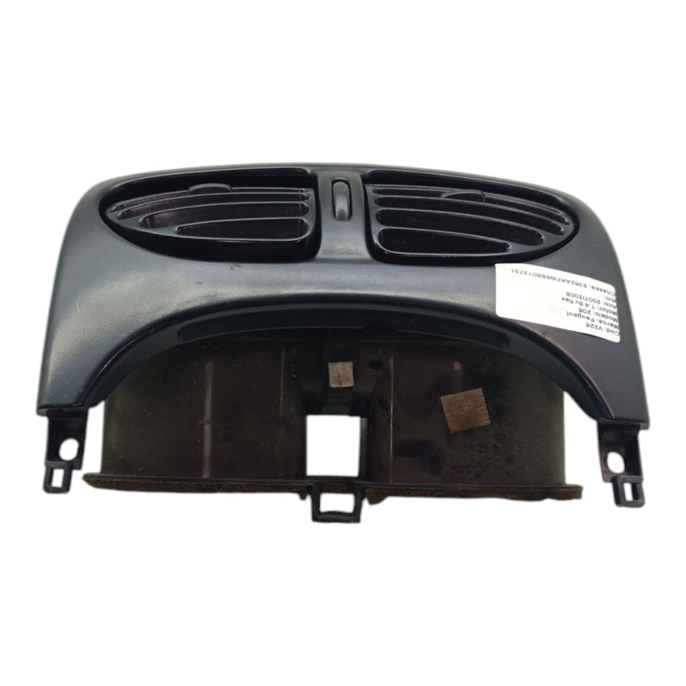 Moldura Difusor Central Painel Peugeot 206 2007 2008 2009 2