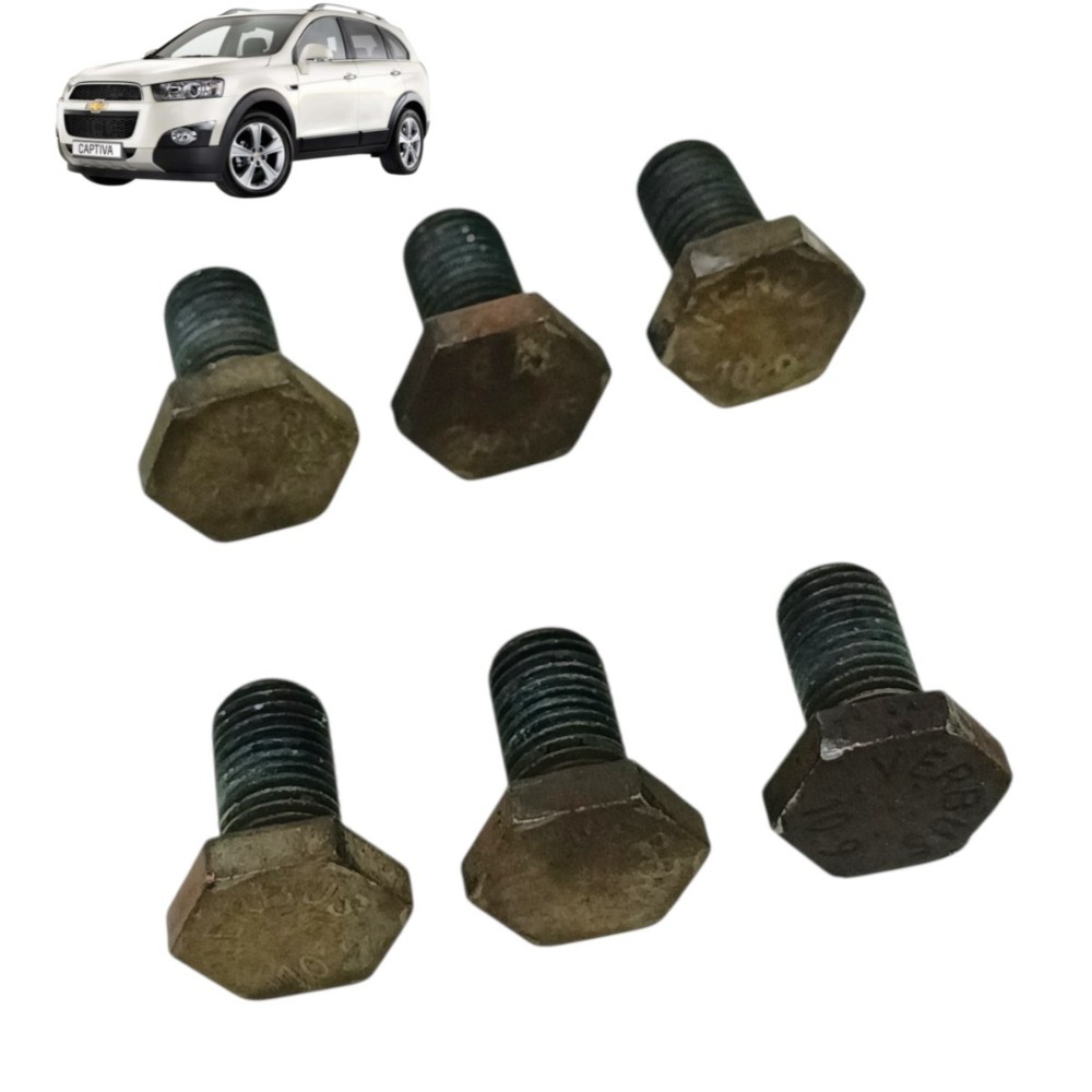 Jogo Parafuso Volante Motor Gm Captiva 2.4 Ecotec 2011 2012