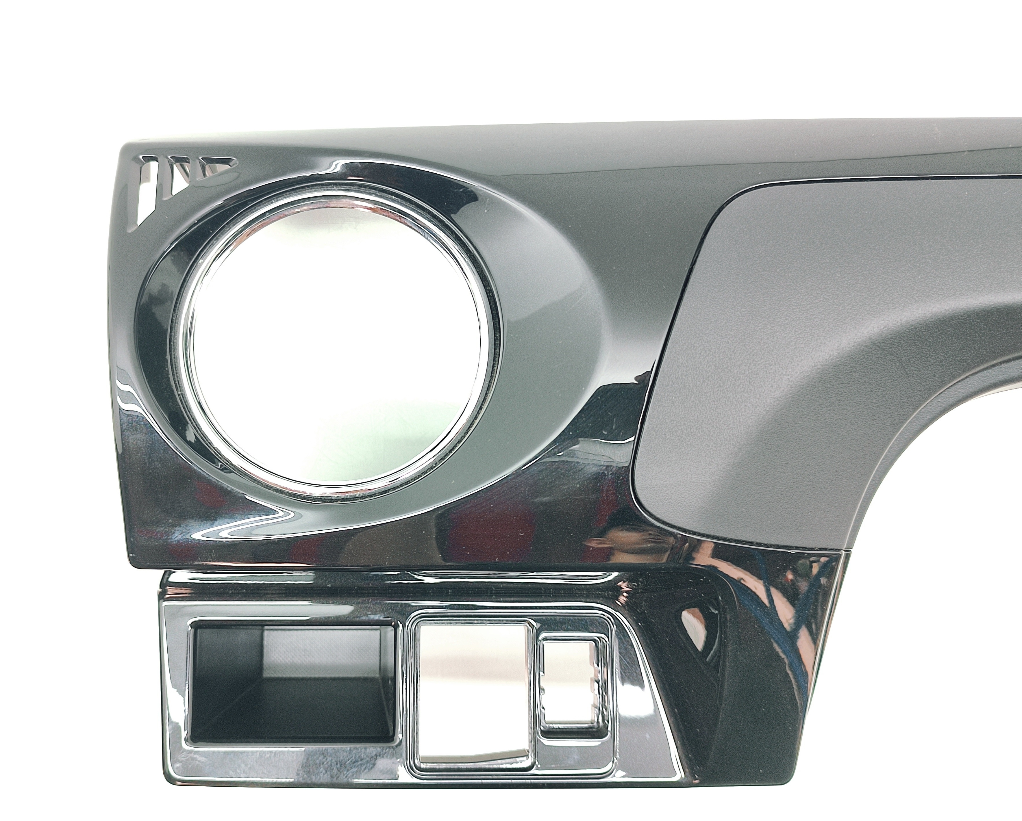 Acabamento Esquerdo Painel Toyota Etios 2015 Black Piano 2