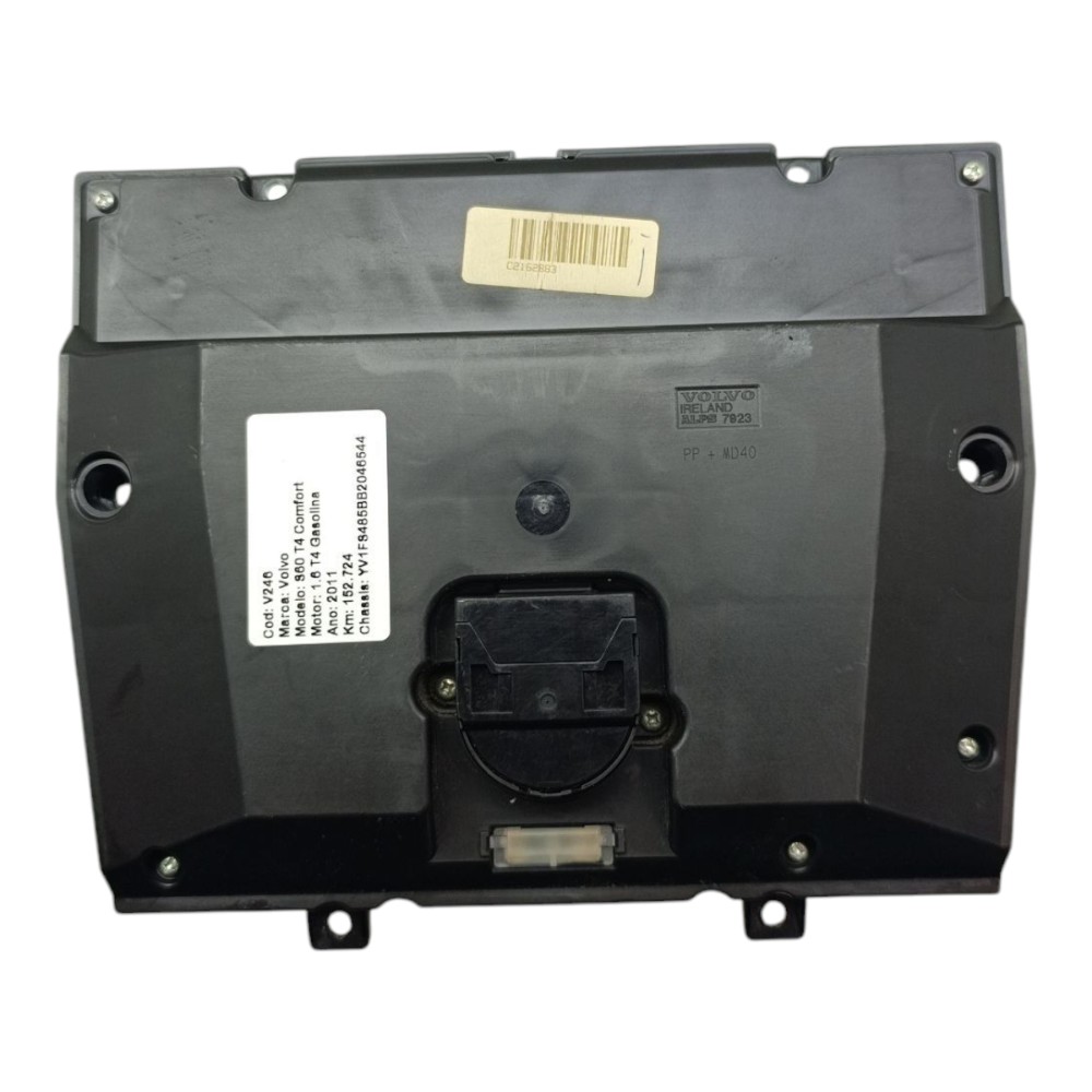 Comando Ar Condicionado Volvo S60 2010 2011 2012 2013 2014 4