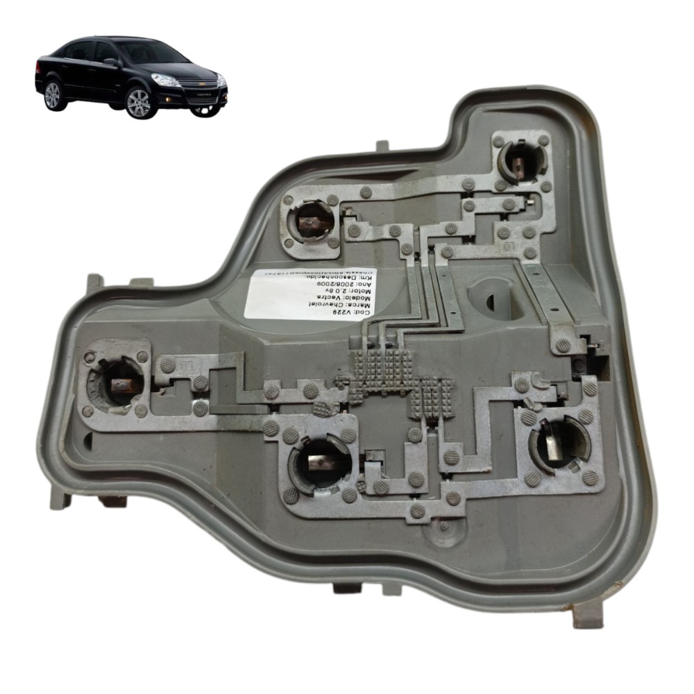 Soquete Lanterna Traseira Direita Gm Vectra Sedan 2008 2009 – Direito/passageiro – Vermelho 1