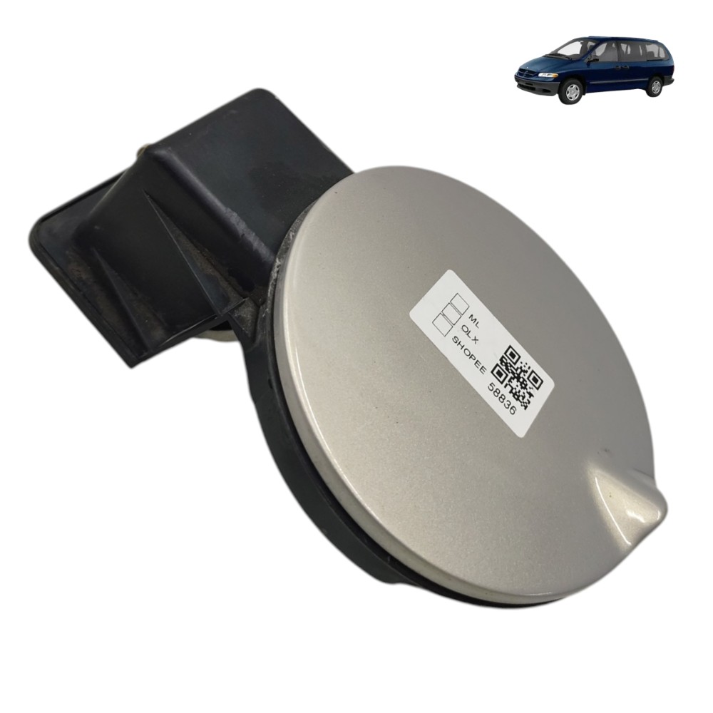 Portinhola Tanque Combustível Chrysler Caravan 2001 2000 Prata 1