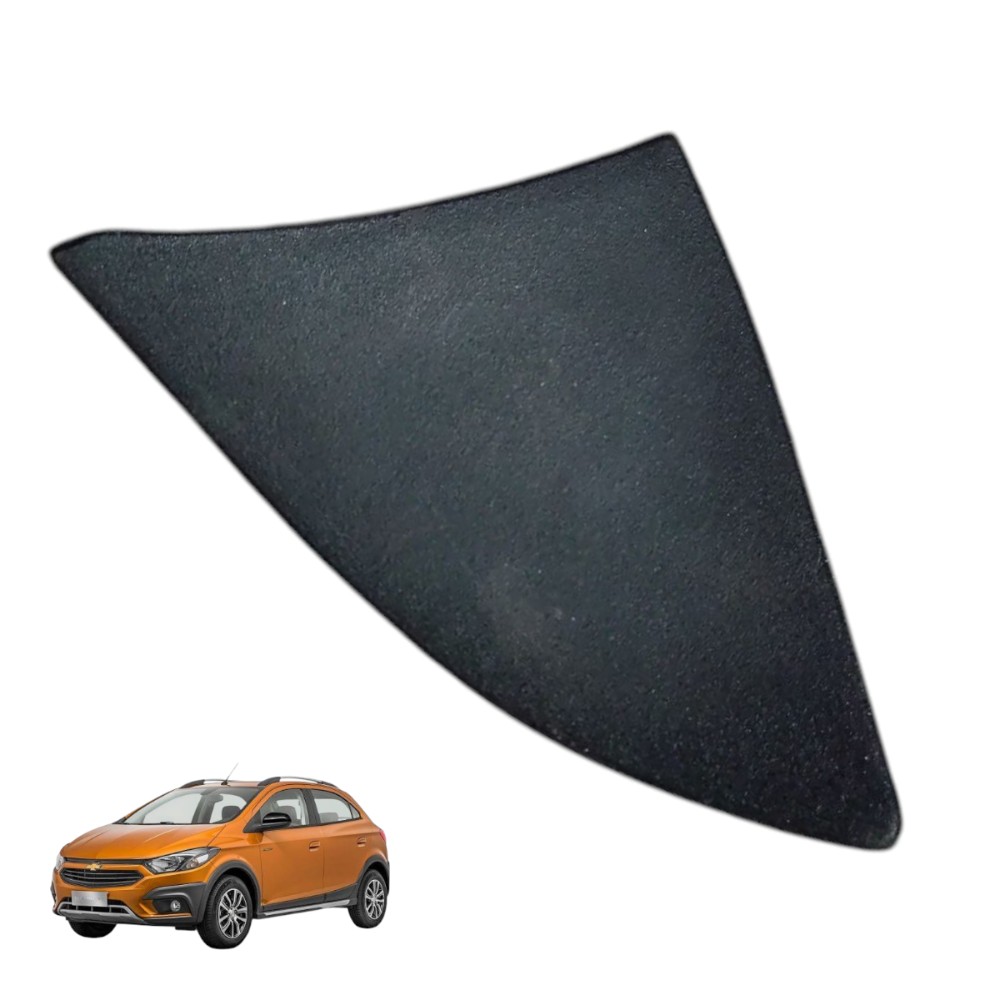 Moldura Maçaneta Interna Esquerda Gm Onix 2013 2014 A 2019 Preto Dianteira/traseira 1