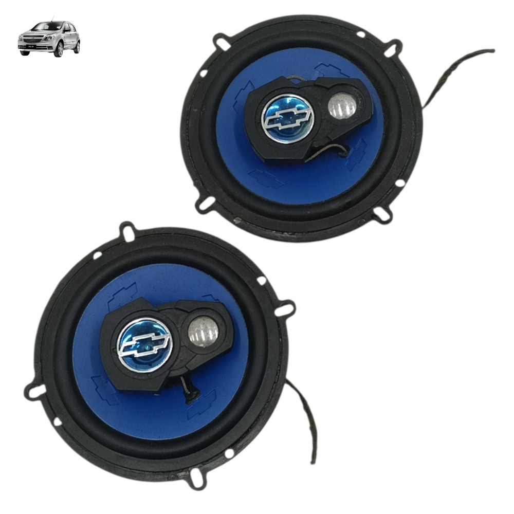 Par Alto Falante Porta Traseira Gm Agile 2014 2013 2012 2011 Preto