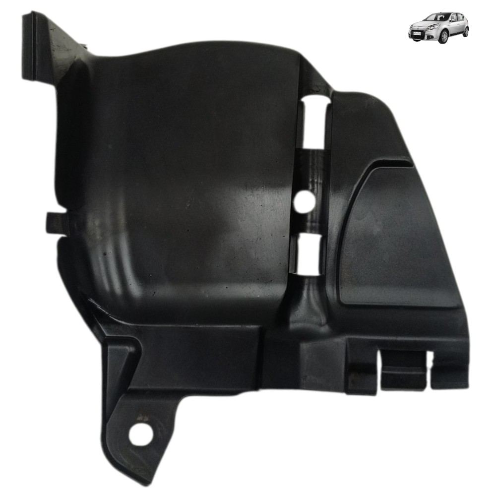 Defletor parabarro dianteiro direito Renault Sandero 2012 13