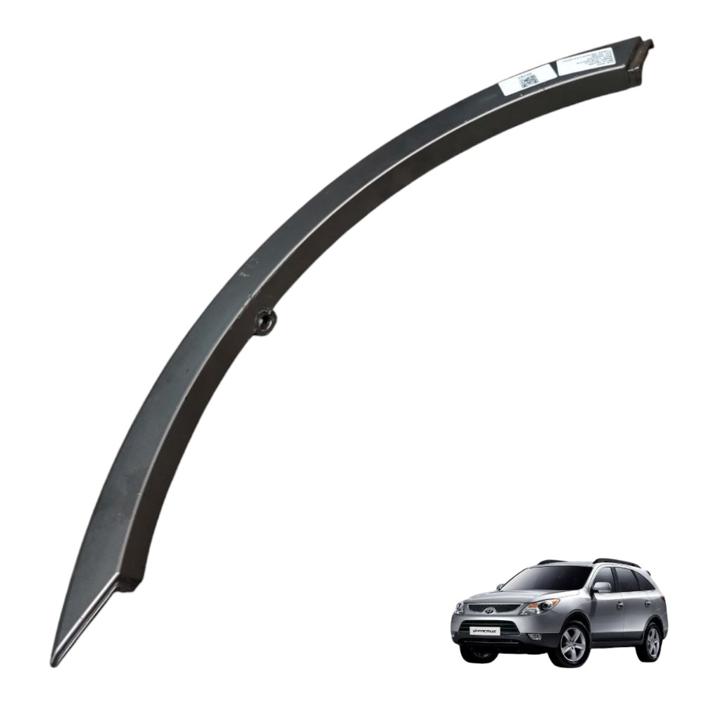 Aplique Moldura Roda Traseira Direita Hyundai Veracruz 2008 Cinza 1
