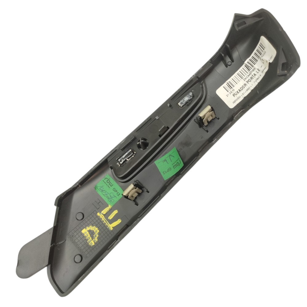 Moldura Puxador Porta Dianteira Esquerda Gm Tracker 2020 21 Preto 3