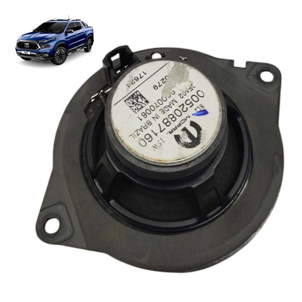 Tweeter alto falante painel Fiat toro 2025 2024 2023 2022