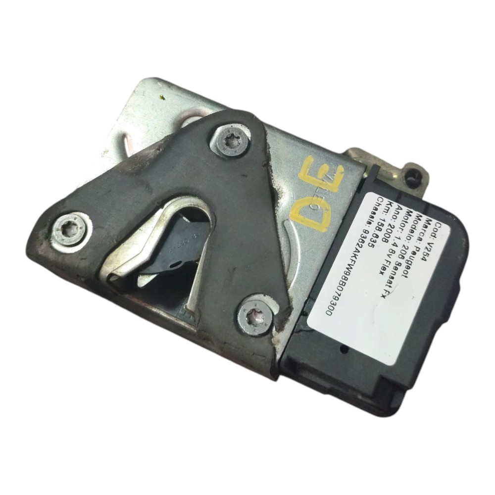 Fechadura Elétrica Porta Dianteira Esquerda Peugeot 206 2008 4