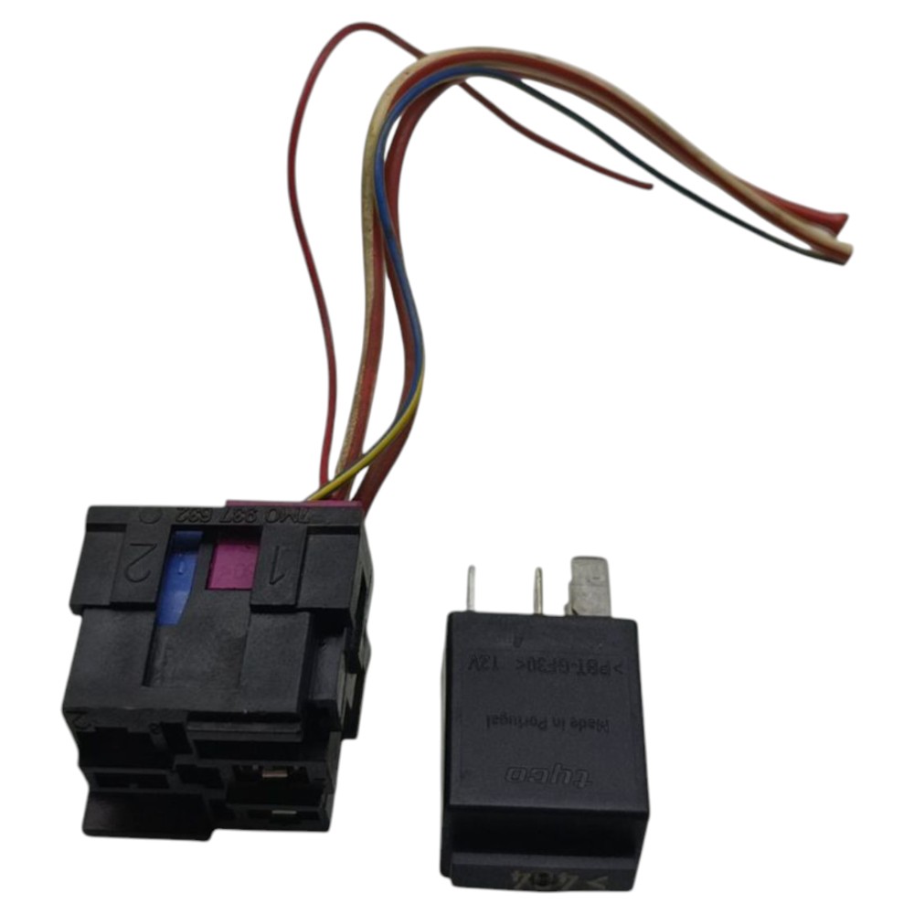 Conector Relé Auxiliar Ar Condicionado Vw Audi 7m0951253c 3