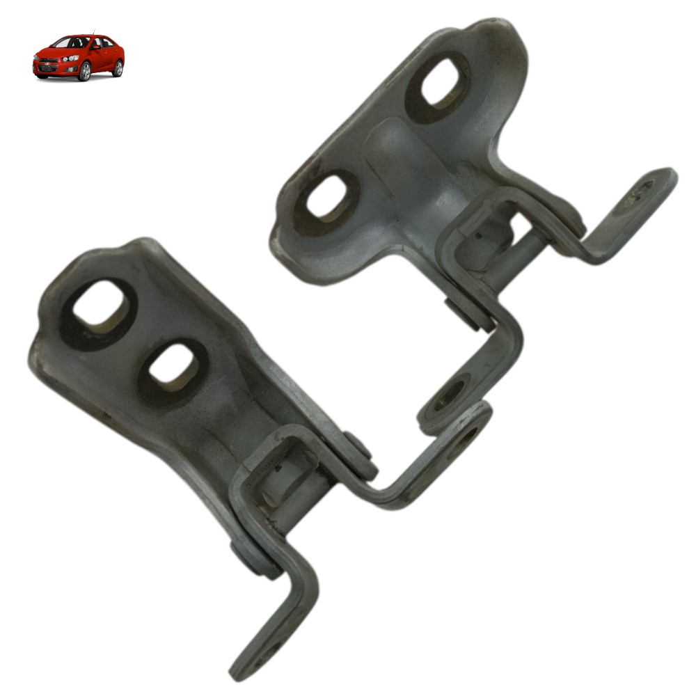 Par dobradiça porta dianteira direita GM Sonic 2014 2013 12 1