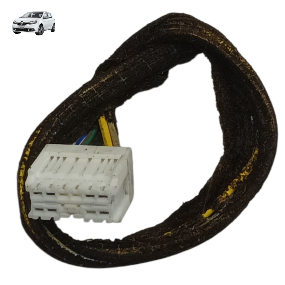 Plug Conector Botão Vidro Esquerdo Renault Sandero 2016 1