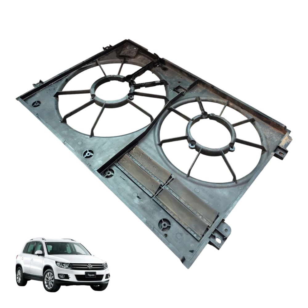 Defletor Ventoinha Vw Tiguan 2.0 Tsi 2010 2011 2012 2014 1