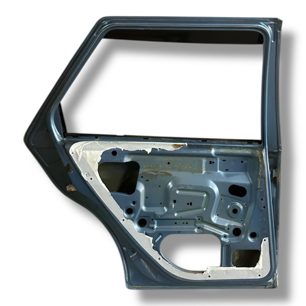 Porta Traseira Esquerda Ford Fiesta 1997 1998 1999 2000 2003 Traseira Esquerdo Azul 4