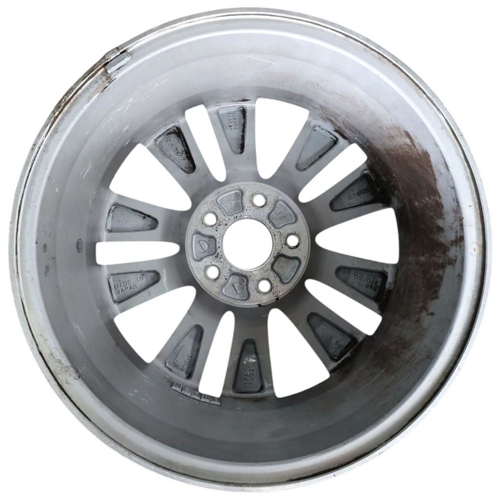 Roda Liga Avulsa Aro 17 5×114,3 Honda Accord 2011 2010 2009 – Prata 6