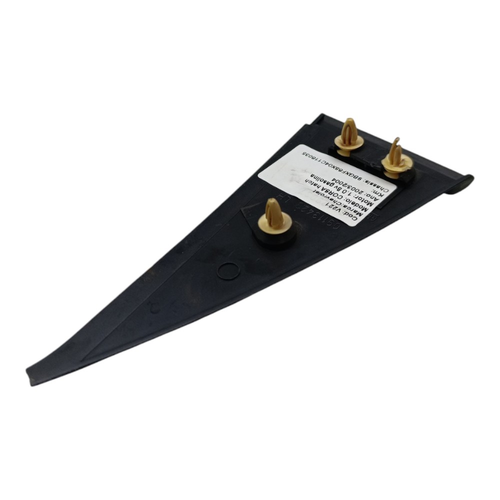 Moldura Externa Porta Traseira Esquerda Gm Corsa 2003 2004 3