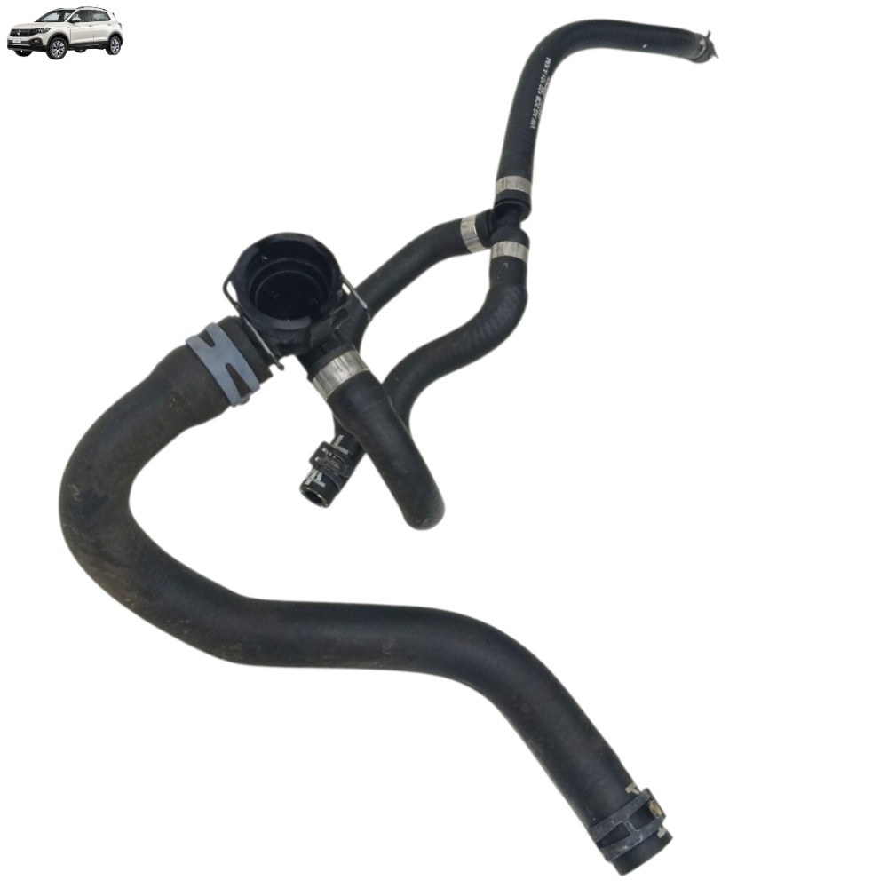 Mangueira superior radiador vw tcross 1.0 tsi 2022 2023 2024